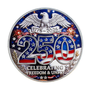 Kreatives, bemaltes Souvenir zum 250. Jahrestag der Unabhängigkeit: Metallkunsthandwerk als Freiheitsgeschenk - Product Image 3