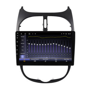 Autoradio automatique Android Krando pour Peugeot <span class=keywords><strong>206</strong></span> 2004 - 2010 lecteur multimédia sans fil Carplay unité principale Navigation GPS stéréo - Product Image 5