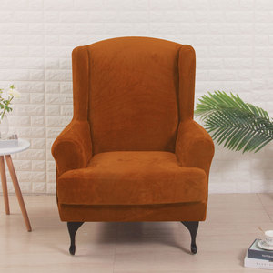 <span class=keywords><strong>Housse</strong></span> de <span class=keywords><strong>chaise</strong></span> à dossier haut en velours extensible Spandex, lot de 2 pièces élégant <span class=keywords><strong>pour</strong></span> chaises de <span class=keywords><strong>bureau</strong></span> – Offre Spéciale - Product Image 2