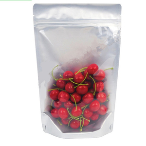 Nhà Máy Trực Tiếp Tùy Chỉnh In Đứng Pouch Tái Sử Dụng Nắp Kéo <span class=keywords><strong>Ziplock</strong></span> Vacuun Thực Phẩm Lưu Trữ Túi Rõ Ràng Cửa Sổ Cho Nhai Kẹo Cao Su - Product Image 6