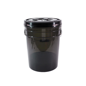 20L 5 Gallon Custom Plastic <b>Bucket</b> With Lid Handle Grid Guard Insert Plastic Car Wash Clear <b>Bucket</b> - Product Image 4