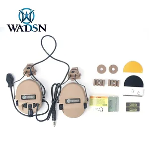 WZ191-auriculares tácticos para Gaming, cascos con adaptador de casco, comunicación