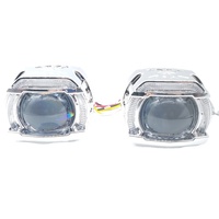 Nouveaux phares de voiture à LED avec projecteur de faisceau longue portée, feux de jour (DRL) et clignotants pour moto, compatibles avec les ampoules H1 H4 H7 9005 9006