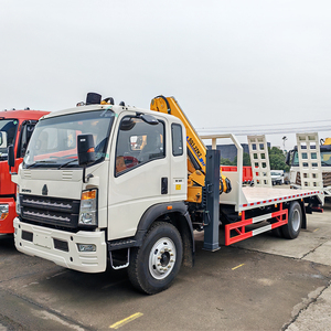 Camión SINOTRUK HOWO 4x2 Más Vendido en China con Grúa y Rampa, Grúa Montada en Camión, Motor Weichai Isuzu, Capacidad de Carga de 10 Toneladas - Product Image 3