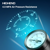 Filtro regulador de válvula reductora de alta presión neumática Separación de aceite-agua QSLH/QFRH/10/15/20/25