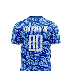 Uniforme de Fútbol Sublimado OEM, Tela Suave, Diseño Personalizado, Conjunto de Camiseta de Fútbol Ligera y Transpirable para Adultos - Product Image 6