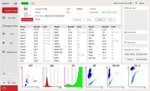 محلل أمراض الدم البيطري-اختبار دم تلقائي من 5 معلمات للحيوانات الصغيرة مع نتائج دقيقة محلل دم بيطري - Product Image 6