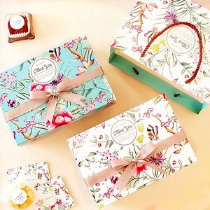 Boîtes à chocolat en papier cartonné de luxe avec sac pour dessert, nouvelle conception, emballage promotionnel - Product Image 2