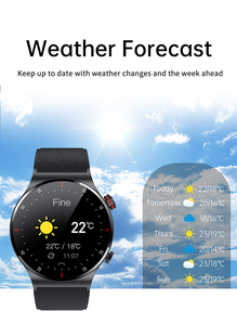 Montre connectée QW33 <span class=keywords><strong>à</strong></span> <span class=keywords><strong>cadran</strong></span> rond tendance 2023, NFC, <span class=keywords><strong>téléphone</strong></span> intelligent, montre parlante, montre de fitness au poignet avec suivi de la santé - Product Image 4