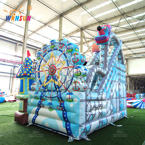 WINSUN 2026 OEM Château Gonflable Commercial <span class=keywords><strong>en</strong></span> PVC, Combo Château de Mariage et Fête, Bouncer Gonflable à Vendre - Product Image 3