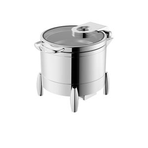 SUNNEX หม้อซุป10L เบนมารี304. Ss.s อาหารบุฟเฟ่ต์เตาอุ่นซุปโจ๊กร้านอาหารซุปกาต้มน้ำอุปกรณ์ในโรงแรม - Product Image 6