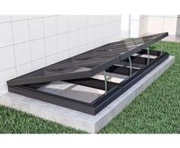 LongTai Toit ouvrant électrique personnalisé fenêtre de toit en aluminium prix