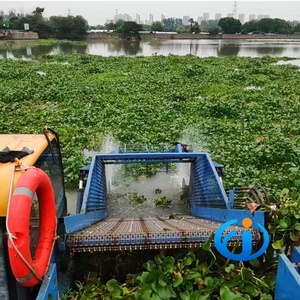 Neuer Jin ZhaoXin Automatischer Wasserhyazinthen-Ernter mit Getriebemotor 24-105 PS Multifunktionale Effiziente Wasserernte - Product Image 2
