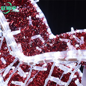 Luci a Led personalizzabili per esterni modello amore impermeabile fatta da fabbrica di luci a motivo natalizio - Product Image 6