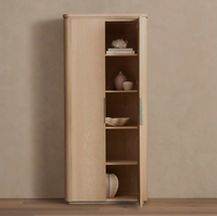Buffet en bois massif avec rangement pour salle à manger, mobilier de maison contemporain moderne de luxe, personnalisable