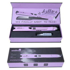 Salon-Kwaliteit Draagbare Compacte Formaat Mini Stoom Haar Stijltang En Krultang 2 In 1 Voor Reizen Naar Huis Rv Gebruik - Product Image 5