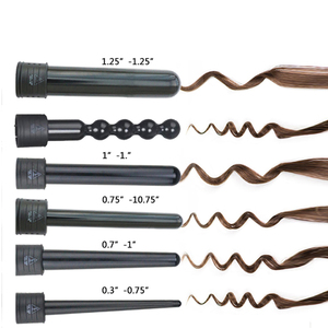 Rizador de Pelo 5 en 1 Intercambiable de Alta Calidad, Calentador PTC de Calentamiento Rápido, Apagado Automático para Uso Diario - Product Image 2