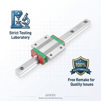 Rail de guidage linéaire HIWIN HGH25HA - Acier à roulements de haute précision, longueur 1000 mm, garantie 1 an, poids 1 kg, moteur CNC, moteur PLC