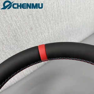 Volant sport avec bouton rouge-M pour BMW F30 F31 F10 F32 F33 F39 F80 F82 F87 Série <span class=keywords><strong>2</strong></span> 3 5 X1 X2 X3 X4 X5 X6 Plug and Play - Product Image 6
