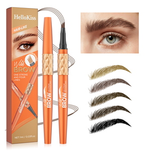 Crayon à sourcils liquide effet poil, waterproof, anti-bavures, avec quatre pointes pour des sourcils définis - Product Image 4