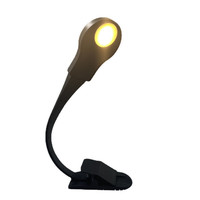Lampe de lecture de nuit créative, mini, flexible, rechargeable par USB, protection des yeux, lampe à clip pour livre, lumière de nuit LED, cadeau pour enfants