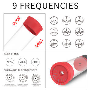 M-<span class=keywords><strong>40</strong></span> Herren Jet Cup: 9 Vibrationsmodi, 4 Geschwindigkeitsstufen & 3 Saugstufen - Automatisierte Luftvakuumpumpe zur männlichen Verbesserung - Product Image 2