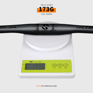 Manillares de <span class=keywords><strong>Bicicleta</strong></span> de <span class=keywords><strong>Montaña</strong></span> de Fibra de Carbono TOSEEK, Diámetro del Tubo de Dirección de 31,8 mm, Ancho de Abrazadera de 660/680/700/720/740/760 mm, Ergonómicos para XC AM - Product Image 4