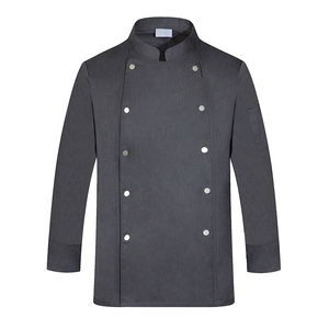 Pizza su misura marrone inverno 4X manica lunga cucina Chef uniforme cappotto camicia vestito camicia da ristoranti indossare abbigliamento - Product Image 3