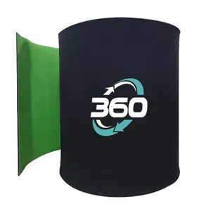 Free custom adjustable photo 360 booth photobooth exhibition counter enclosure backdrop convention booths photo booth enclosure