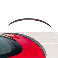 Aileron arrière en fibre de carbone pour Tesla Model 3 berline 4 portes 2017-2019 EV AUTO