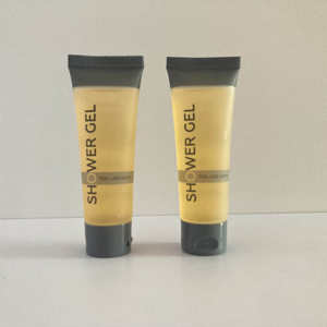 מתקנים מותאמים אישית מלון 30 מ "ל מקלחת ג 'ל שמפו צינור קרם גוף עם להעיף העליון כובע - Product Image 5