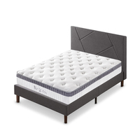 Matelas hybride à ressorts ensachés en mousse à mémoire de forme Casper Nectar, format King Size, enroulable