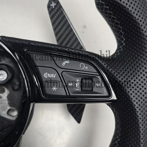 Volante de Fibra de Carbono de Alta Calidad para Modelos Audi A3 A4 A4L A5 A7L A8 Q5 Q7 B9 A6 R8 - Product Image 4