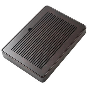 Plateaux à thé de gros pour le stockage de l'eau, tables à thé domestiques avec réservoir d'eau, plateaux de drainage rectangulaires et planches à thé intégrées. - Product Image 3
