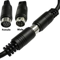 OEM/ODM Mini-DIN 10-Pin Stecker-zu-Stecker Verlängerungskabel für Computer AV eTV 3 4 5 6 8 9 10 Pin Mini-DIN-Kabel