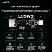 Détecteur de pannes intelligent Lowe Guangdong FAT pour analyseur de carte mère, diagnostic de pannes IA intelligent pour réparation de téléphones Android