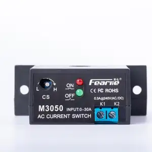 AC Current Sensing Switch CrocSee Miniature Current Switch CS-TS0 Normally Open Amp Sensor Monitoring Relay AC 1-50A Detect