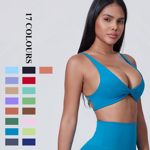 Mới thoáng khí của phụ nữ yoga thể thao áo ngực độ đàn hồi chặt chẽ tập thể dục quần áo phụ nữ Tank Top mềm Skinny đồ lót đồ lót cho phụ nữ - Product Image 2