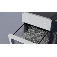 Máquina para hacer hielo en encimera para apartamento y cocina con función de autolimpieza