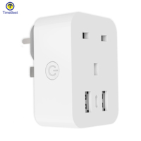 Prise murale et interrupteur Wifi pour la maison Mini adaptateur USB double bande intelligent