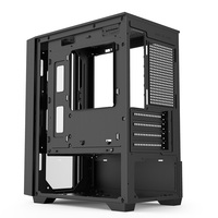 Boîtier PC vide noir ITX boîtier d'ordinateur de jeu PC de jeu personnalisable M-ATX RVB refroidi à l'eau boîtier PC Gamer blanc