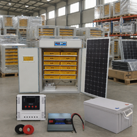 Incubateur d'œufs solaire commercial 1056 œufs, couveuse automatique pour distributeurs de volailles