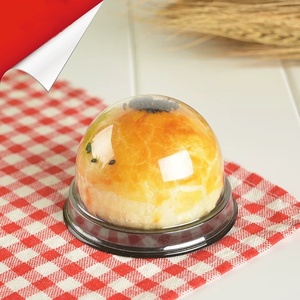Nhà Máy Dùng Một Lần Mini Dome Nắp Pet Món Tráng Miệng Hộp Dày Nhỏ Trứng Lòng Đỏ Phun Container Cho Bánh Và Bánh Ngọt Bao Bì - Product Image 4