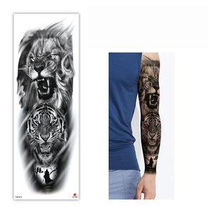Nuevo diseño de gran tamaño de brazo completo tatuaje permanente temporal pegatina <span class=keywords><strong>para</strong></span> hombre manga <span class=keywords><strong>tatuajes</strong></span> - Product Image 2