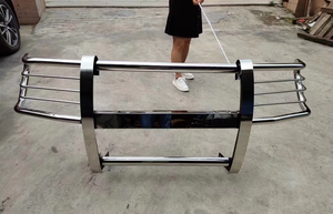 Ramassage Grille Garde Bull Bar Avant Pare-chocs Garde En Acier Inoxydable pour Hilux Revo Vigo <span class=keywords><strong>Rocco</strong></span> Carton Boîte 4x4 Voiture 1 Set SUV Ruozhou - Product Image 4