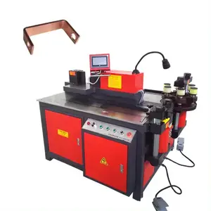 Aluminum Copper Busbar Automatic Bending Processing Cutting Machine 3 In 1 Hydraulic Busbar Machine