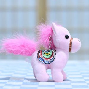 Edición limitada Año Nuevo Caballo pequeño juguete de peluche 12cm llavero juguetes de peluche bolsa colgante Animal de peluche juguetes de peluche regalos de animales - Product Image 2