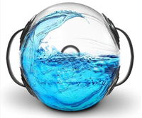 Bolsa de Agua de PVC de Tendencia 2026, Bolsa de Agua Ajustable y Portátil, Bolsa de Fitness con Agua Helada, Equipo de Entrenamiento de Equilibrio, para Gimnasio en Casa