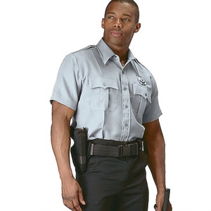 Chất lượng cao tùy chỉnh thiết kế hàng đầu bán đồng phục bảo hộ lao động an ninh đồng phục Áo sơ mi - Product Image 3