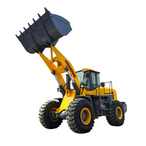 5000kg roda besar pemuat listrik ujung depan Cina roda pemuat Mini dengan tuas kontrol hidrolik - Product Image 6